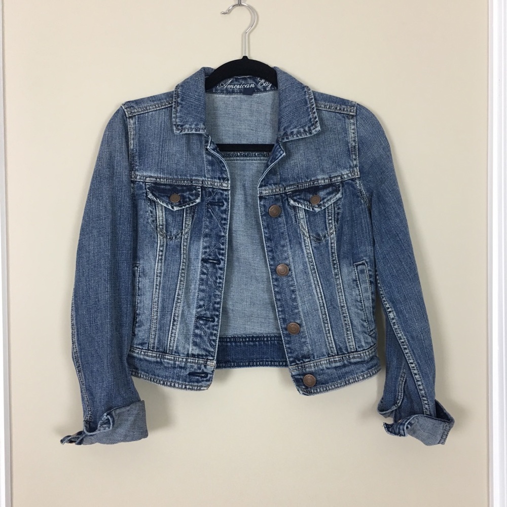 AEO denim jacket XS - Picture 1 of 6